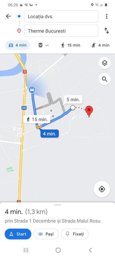 Luca'S Studio 3 ,Close To Therme Bucharest, Airport Otopeni Balotesti Exterior foto